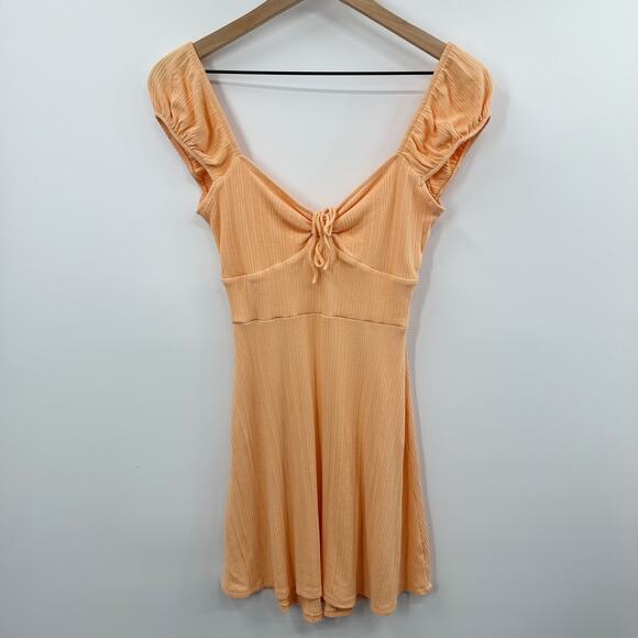 L*Space Sirena Mini Dress in Cantelope Orange Size Small - Picture 2 of 7
